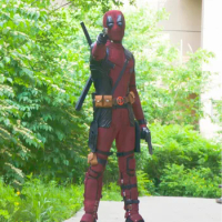 marvel Deadpool 2 Comic Series War Clothes Tight Clothing Movie Handmade Real Person Wearable Hallow