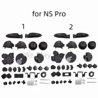 10 set ABXY D-Pad ZR ZL L R Key Button replacement Thumbstick Caps for Nintendo Switch Pro Controller for NS Pro
