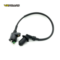 GY6 Motorcycle Ignition Coil Motorcycle High Pressure coil For GY6-50 GY6 50CC 125CC 150CC Engines Moped Scooter ATV Quad Black