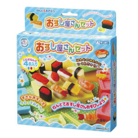 【日本銀鳥】樂寶黏土4色組壽司店組合益智教育玩具(台灣正版代理)