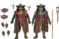 ★萊盛小拳王★NECA 代理版 可動 7吋 忍者龜3 Turtles In Time 多納太羅&拉斐爾 2入組
