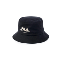 【FILA官方直營】時尚筒帽/漁夫帽-黑色(HTX-5204-BK)