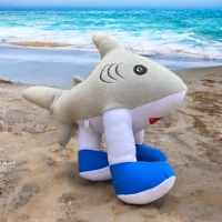 (Terviral) Boneka Tralalero Tralala Boneka Anomali Bahan Velboa Halus BerSNI Homemade