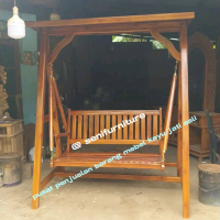 ayunan kayu jati ayunan teras depan rumah ayunan kayu jati asali ayunan kayu jati minimal