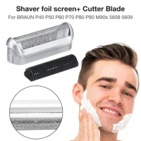 For Braun Series 5 Braun Shaver Foil Screem, Cutter Blade, Shaver Razor Head Foil Frame For BRAUN P4