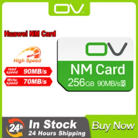 OV Mini Nano Memory Micro SD Sim Card for Huawei P30 P40 Mate 20 40 50 Pro Lite Honor Enjoy 256GB 125GB 64GB NM Cards Ncard