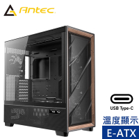 Antec 安鈦克 FLUX PRO  E-ATX 電腦機殼(黑色/溫度顯示)