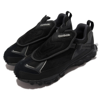 Reebok 慢跑鞋 DMX Pert Shroud 運動 男鞋 海外限定 異材質拼接 避震 扣環設計 黑 EG7914