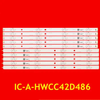 LED Strip for TH-43C410K TX-43ESW504 TX-43FSW504 TH-43CS600 TC-43ES630B TZLP152KFCH TZLP152KFCB IC-A-HWCC42D486