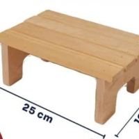 kursi jongkok, jengkok kayu