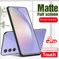 3Pcs Matte Protective Glass For Samsung Galaxy A54 5G 6.4'' Frosted Tempered Glass Samsang A 54 54A SamsungA54 Screen Protectors