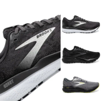 【BROOKS】GHOST 16 2E 4E 男款 寬楦 慢跑鞋(1104182E090 黑灰 1104184E 020 040 黑 灰黑黃)