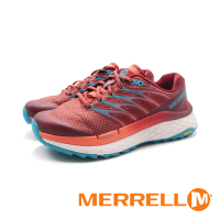 【MERRELL】女 RUBATO戶外輕量緩震越野慢跑鞋 女鞋(紅藍)
