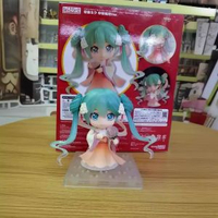 Q版粘土人 初音MIKU 中秋明月539 月餅初音公仔擺件動漫手辦 Q版粘土人初音MIKU中秋明月539