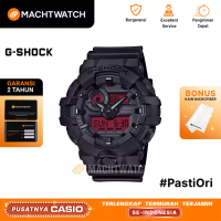 Casio Jam Tangan Pria Casio G-Shock GA-700BBR-1ADR Black and Bold Red Series Digital Analog Dial Bla