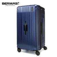 BERMAS 大容量戰艦行李箱 胖胖箱 旅行箱 -30吋 海軍藍