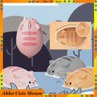 Akko Cat Mouse Mini 3D Optical 1200dpi 2 Mode Wireless Bluetooth Cute and lightweight Office Girls Mouses For Laptop Pc Gifts