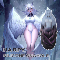 Harpy Silicone Hentail Sex Tools for Men Pussy Vagina Real Pussy Masturbator for Man Pocket Pussy Sex Toys Juguetes Sexuales