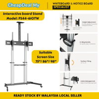 Kaki TV /Troli TV Boleh Laras Troli Mudah Alih Kaki TV Brateck T1040T 37-70 inci /FS44-610TW 75\ -98