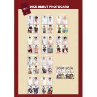การ์ด Dice Debut Photocard