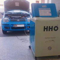 HHO Auto Engine Systems Car Detailing Electric Motorcycle Oxy Hydrogen 2000L/H 12V HHO Engine Carbon Cleaner Cleaning machine