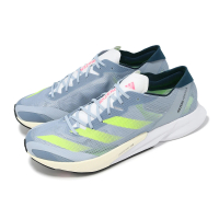 adidas 愛迪達 慢跑鞋 Adizero Adios 8 M 男鞋 藍 綠 輕量 緩震 運動鞋 愛迪達(H03615)