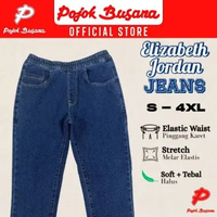 Pojok Busana Celana Panjang Legging Jeans Stretch Wanita S - 4XL - Ladies Jeans Pants Legging - Bawa