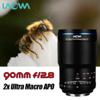 Venus Optics Laowa 90mm f/2.8 2x Ultra Macro APO Lens for Sony E Canon RF Leica L Nikon Z Mount Camera like zve10 R5 ZFC a6000