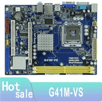 G41M-VS Desktop Motherboard G41 Socket LGA 775 Q8200 Q8300 DDR2 Original Used Mainboard On Sale