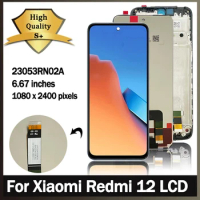 6.79" Original For Xiaomi Redmi 12 LCD Display Touch Screen Digitizer For Redmi 12 Display 23053RN02A LCD Replacement Parts