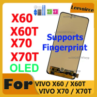 OLED For Vivo X60 V2045 V2046A X60T V2085A Touch Screen LCD Display Digitizer Assembly Repair Parts For Vivo X70 X70t V2133A V21