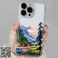 【千羽家居】雪山松林適用蘋果16PROMAX手機殼iPhone15新款蘋果14/13/12透明軟