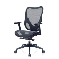 【Mesh 3 Chair】華爾滋人體工學網椅-無頭枕-酷黑(人體工學椅、網椅、電腦椅)