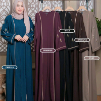 GAMIS ZERINA ABAYA DRESS SABRINA MIX BORDIR