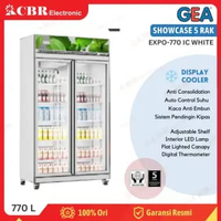 Showcase Display Cooler GEA 5 Rak EXPO-770 IC WHT