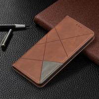 2024 Чехол для Leather Case For Redmi Note 10 9 9S 9A 9C 8 8T 8A 7 7A POCO M3 X3 NFC Pro 10S Mi 10T Flip Wallet Magnetic Phone B
