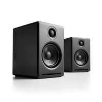 美國品牌 audioengine A2+2025升級版 主動式立體聲藍牙書架喇叭 公司貨-黑色