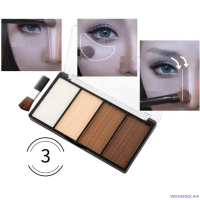 Hộp 4 ô phấn tạo khối - highlight - bắt sáng lameila