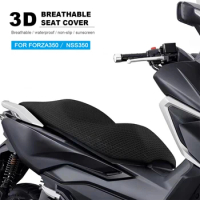 Moto Accessories protection Cushion Seat Cover For Honda For Forza350 NSS350 For Forza NSS 350 Nylon Fabric Saddle Seat Cover