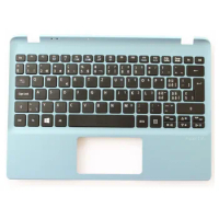 New Blue Laptop C Cover with Swiss Keyboard for Acer V5-122 Palmrest Case Upper Case