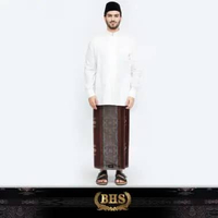 Sarung BHS Essential Gold Motif T46 JPB Mahogany