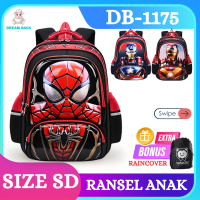 Dream Bags - Tas Anak Sekolah Laki Laki SD Terbaru 2025 - Karakter Timbul 3D - DB-1175