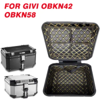 For GIVI OBKN 42 58 37 OBKN42 OBKN58 DLM46 trekker outback 58 Motorcycle Top Case Protector Storage Box Mat Accessories