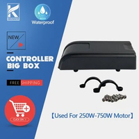 Electric Bicycle Waterproof Controller Box 250W 350W 500W 750W Ebike Big Controller Plastic Case For Ebike Conversion Kit Parts