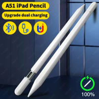 AIEACH For Apple Pencil 1 2 USB-C with Wireless Charging,Bluetooth,Palm Rejection,iPad Pen for iPad Mini 6 Air 4 5 Pro 11 12.9