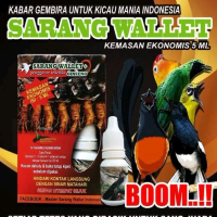 Sarang Walet 5ml/Sarang walet penggacor burung