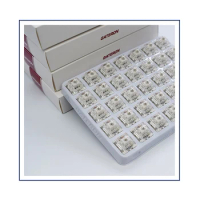 Gateron G White Pro Switch for Mechanical Keyboard Linear 38g 3 Pin Dual Spring Lubed Customize PC Game GK61 Anne Pro 2
