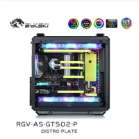 Bykski Distro Plate Water Cooling Kit for ASUS TUF Gaming GT502 CPU GPU RGV-AS-GT502-P