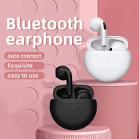 Pro6 TWS Wireless Bluetooth Headsets Earphones Noise Cancelling Headsets With Microphone Handsfree Headphones for phone xiaomi