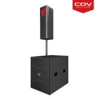 Column speaker box line array system professional speaker with battery